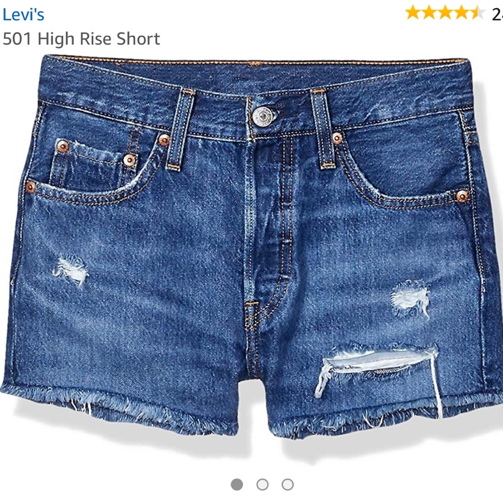 [Levi] x 2 - 501 High Rise Short